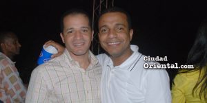 Juan de los Santos, (i) y Richard de los Santos