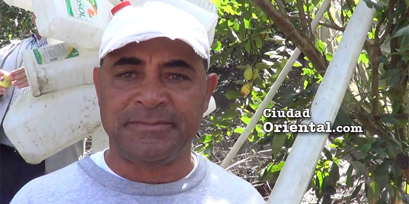 Ramón García, productor agropecuario de Valle Nuevo, Constanza