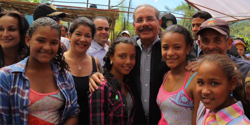 Danilo Medina en Jarabacoa