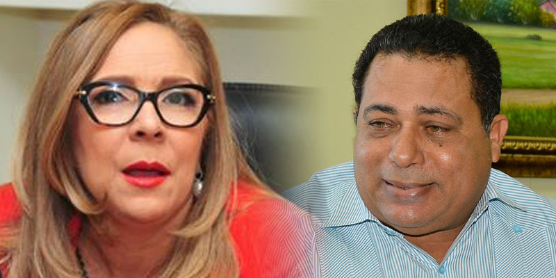 Iris Guaba y Waldys Taveras