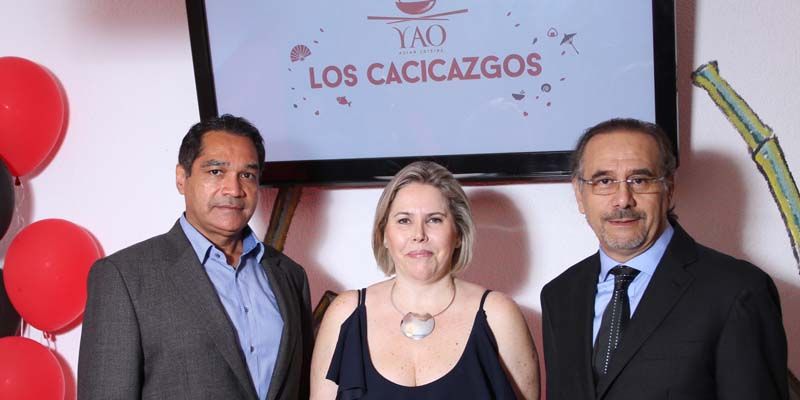Ramón del Rosario, Joelle Fernández y Philippe Fernández