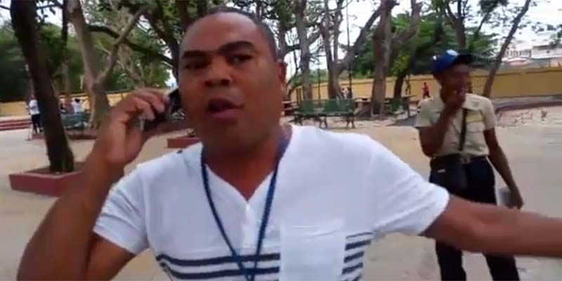 Empleado del ASDE que agredió al equipod e Astacio