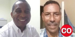 Basilio Ferreras (i) y Hugo Cuevas