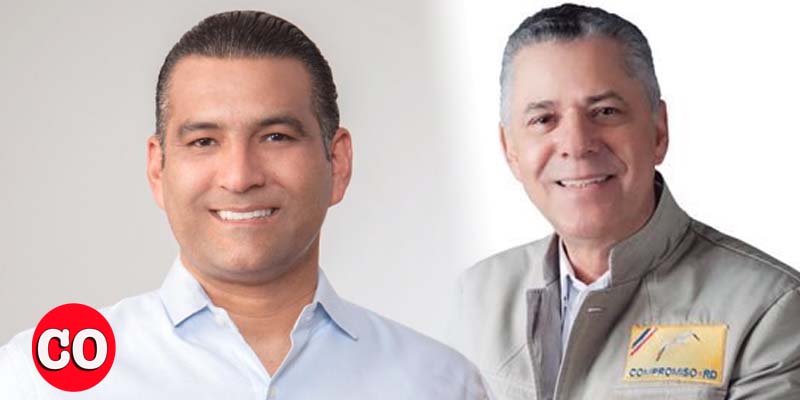 Luis Alberto Tejeda (i) y Manuel Jiménez