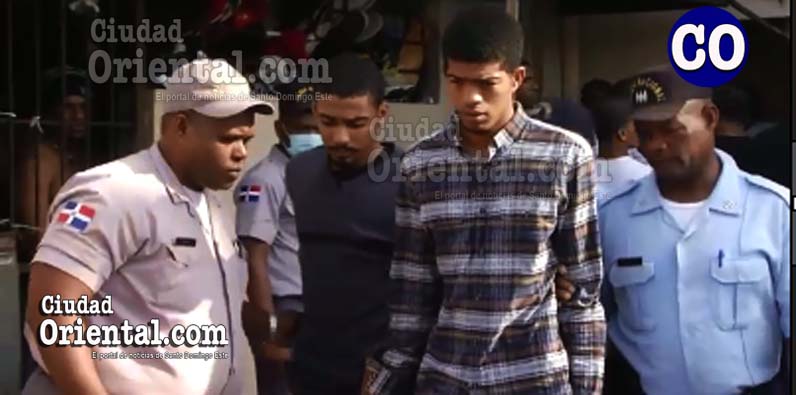 Ofil Federico Batista (a) Ofi y Ernick Brito Heredia (a) Galletica, llevados al tribunal.