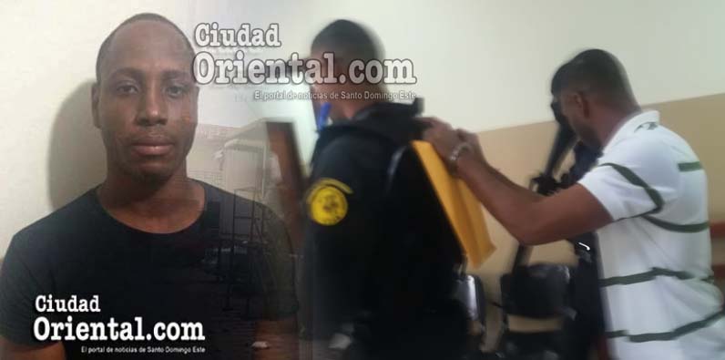 El imputado Ángel Joel Féliz.