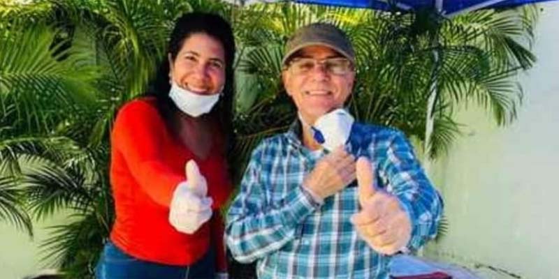 Evelyn Fernández y Manuel Jiménez