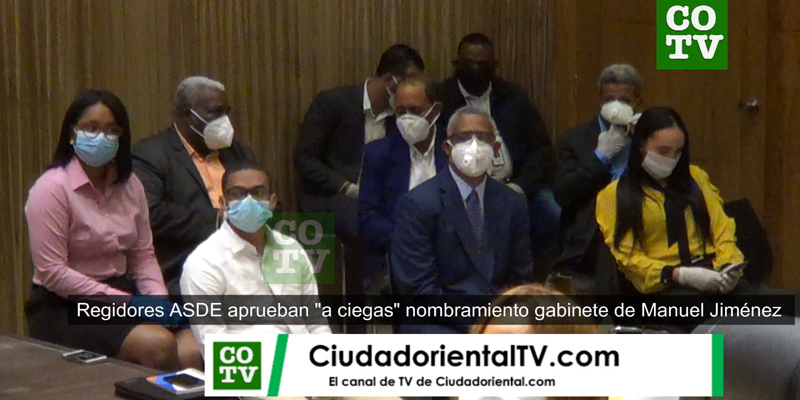 Vista parcial del gabinete de Manuel Jiménez