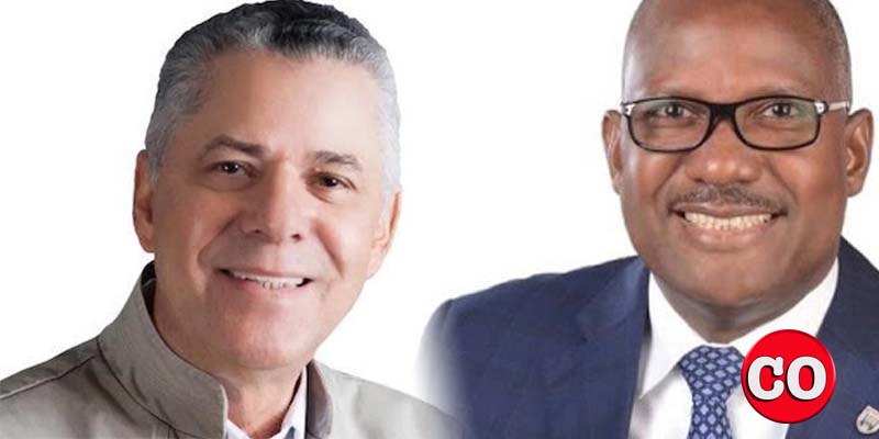 Manuel Jiménez (i) y Alfredo Martínez