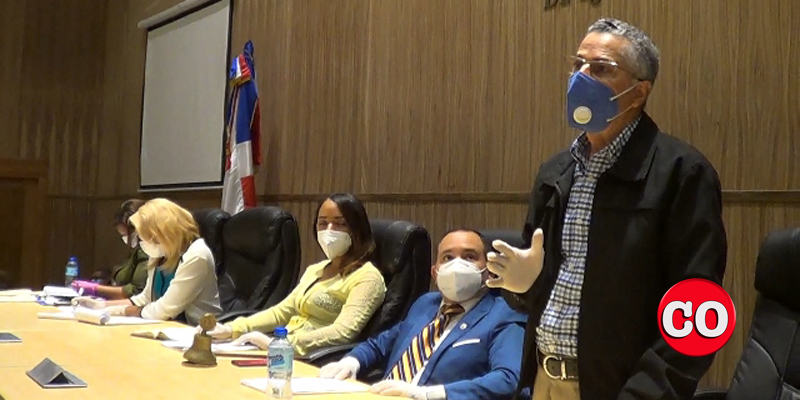 Vista parcial del gabinete de Manuel Jiménez