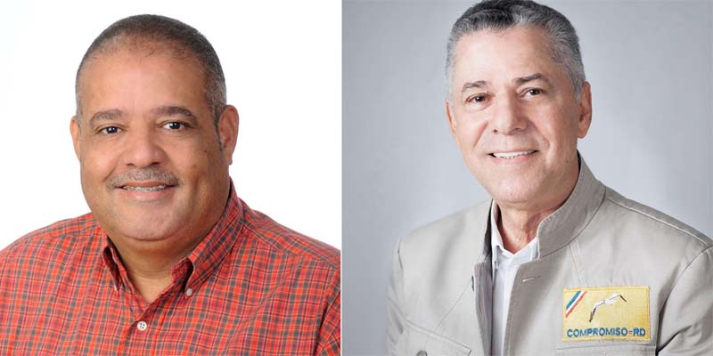 Rodolfo Valera (i) y Manuel Jiménez