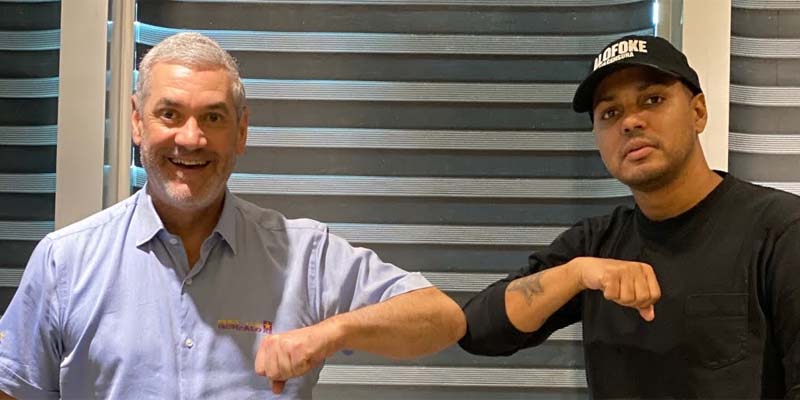 Gonzalo Castillo (i) y Santiago Matías