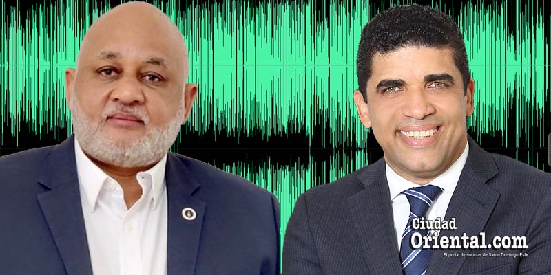 Roberto Fulcar (i) y Dío Astacio