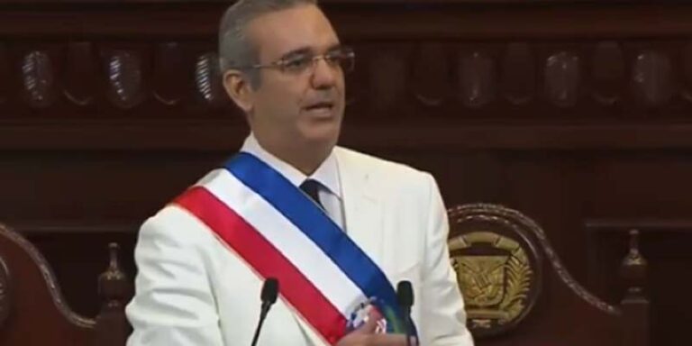 Luis Abinader, Presidente dominicano