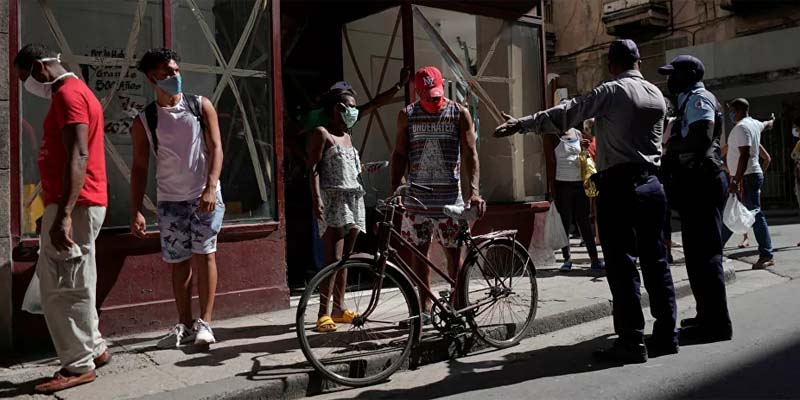 Foto en un barrio de La Habana/Sputnik