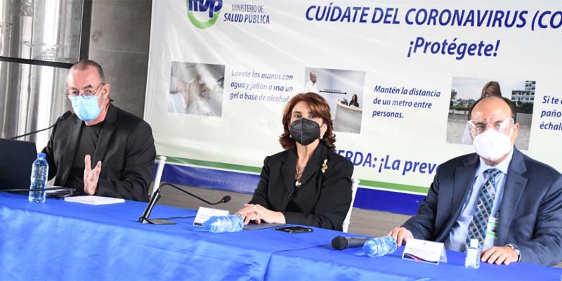 Funcionarios informan sobre la situación sanitaria por el coronavirus