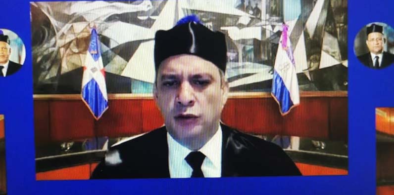 El presidente de la SCJ, magistrado Luis Henry Molina Peña