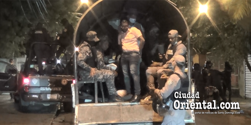 Presos por violar el toque de queda