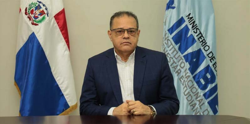 Cecilio Rodríguez, director ejecutivo del INABIE.