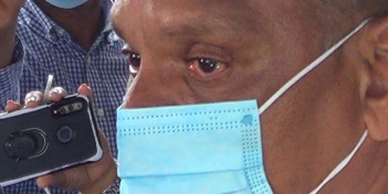 Chu Vásquez, lloroso