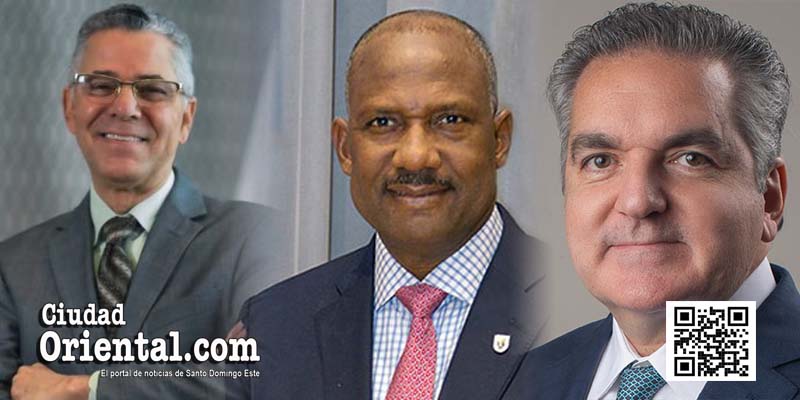 Desde la izquierda, Manuel Jiménez, Alfredo Martínez y Neney Cabrera