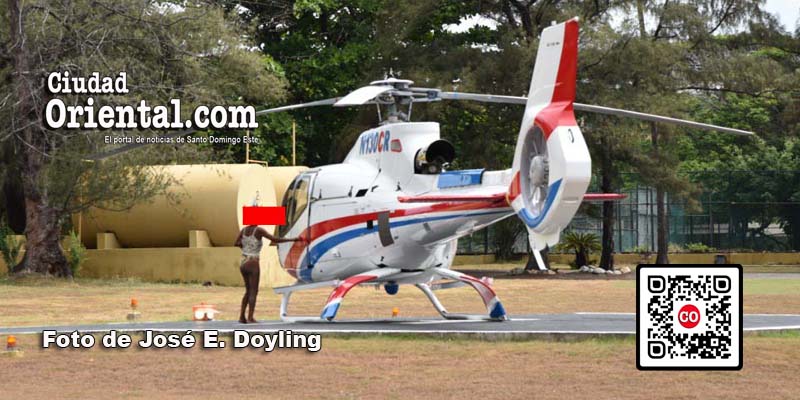 La enferma mental que pretendió tomar vuelo en un helicóptero