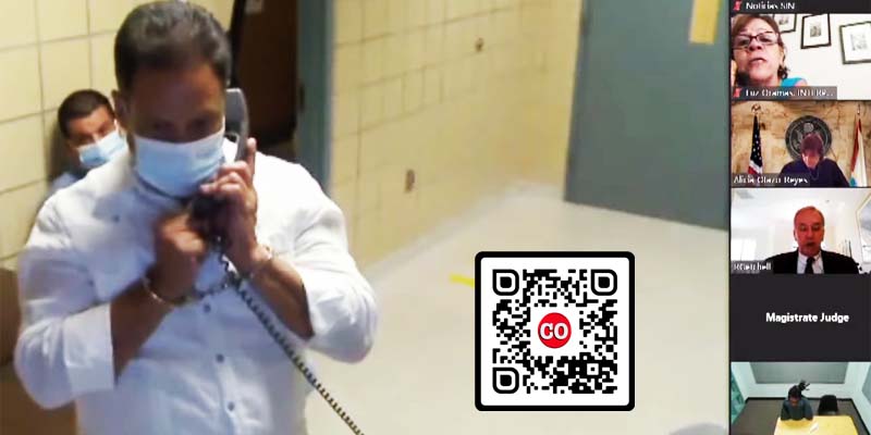 El diputado y presunto narco perremeísta comparece ante un juez en Miami