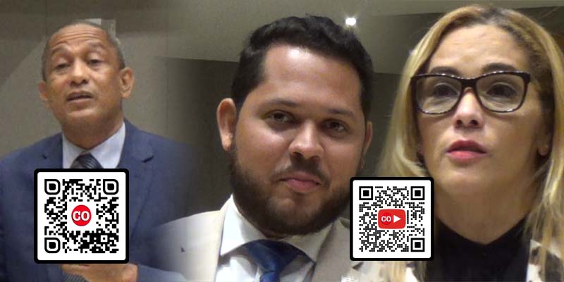 Desde la izquierda, Wander García, Arturo Santos e Isabel Pérez