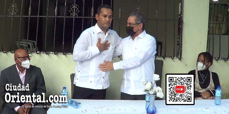 Edward Figueroa (i) y Julio Ernesto Cruz Pichardo