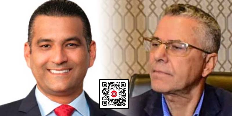 Luis Alberto Tejeda (i), y Manuel Jiménez