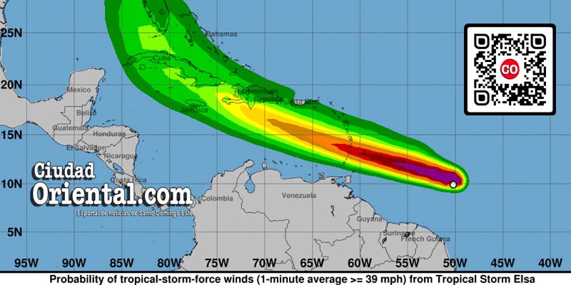 Elsa jueves en la mañana