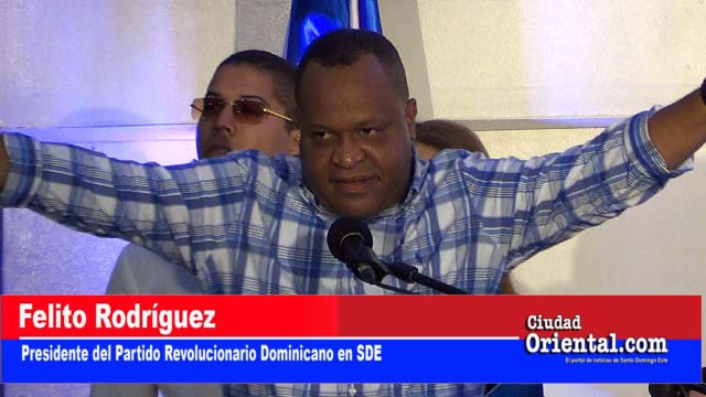 Felito Rodríguez, Presidente del PRD en SDE