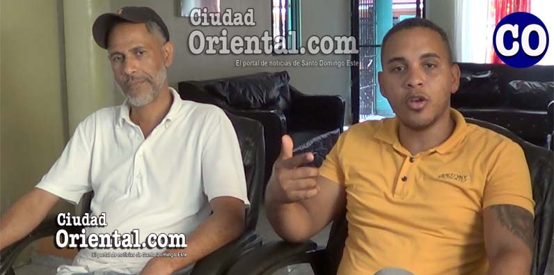 Los denunciantes, declarando a Ciudad Oriental.