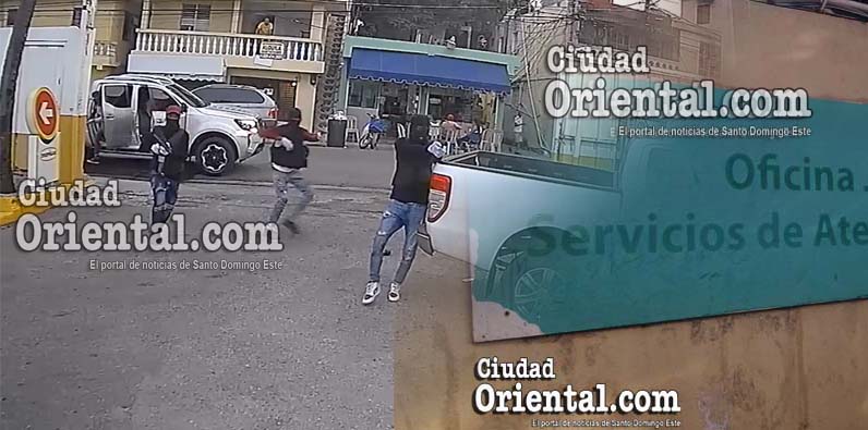 El suceso que fue captado en un video de cámara de vigilancia.