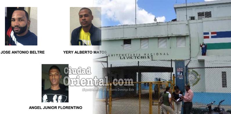 Los tres reclusos fugados / cárcel de La Victoria.