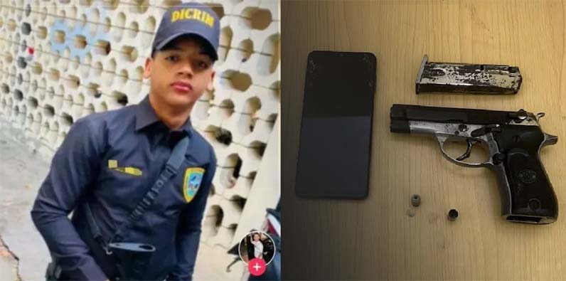 Raso Omar Pérez Everson / Arma ocupada.